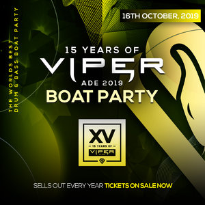 ADE: 15 Years Of Viper - BOAT PARTY photo