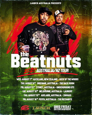The Beatnuts Auckland photo