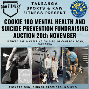 Cookie 100 Mental Health Fundraising Auction