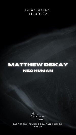 MATTHEW DEKAY