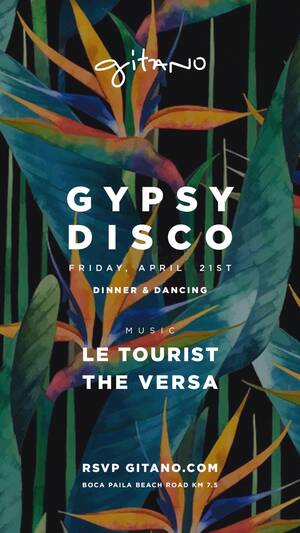 GYPSY DISCO at GITANO | Apr 21