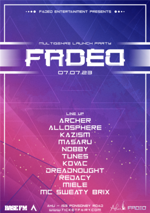 FADED - Launch Party