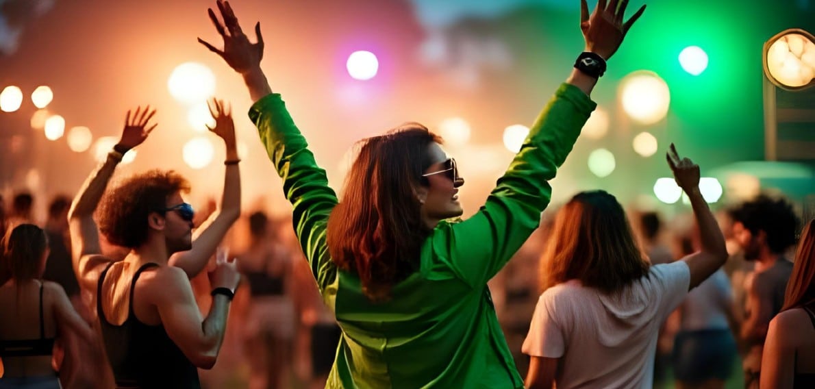 Green Team Volunteers and Attendee Engagement at Festivals
