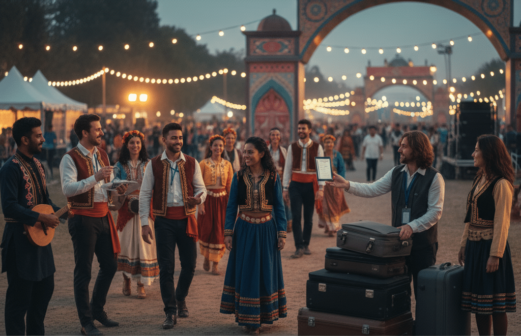 Visa & Border Support for Cultural Festival Ensembles
