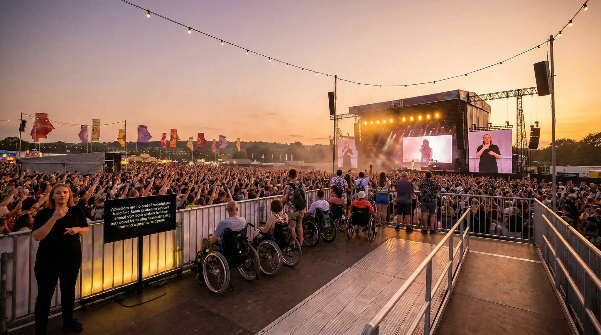 Accessibility at Crowd Scale: Designing Festivals for Everyone