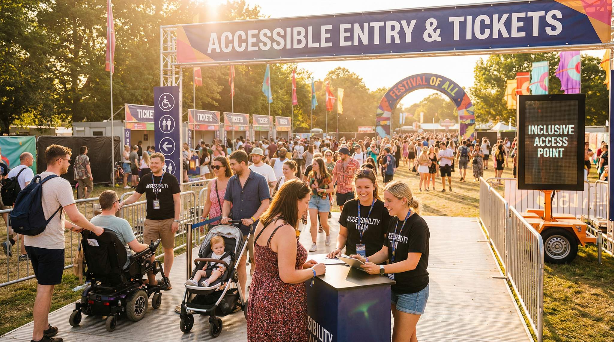 Accessible Festival Ticketing: Ensuring Inclusive Access from Purchase to Entry