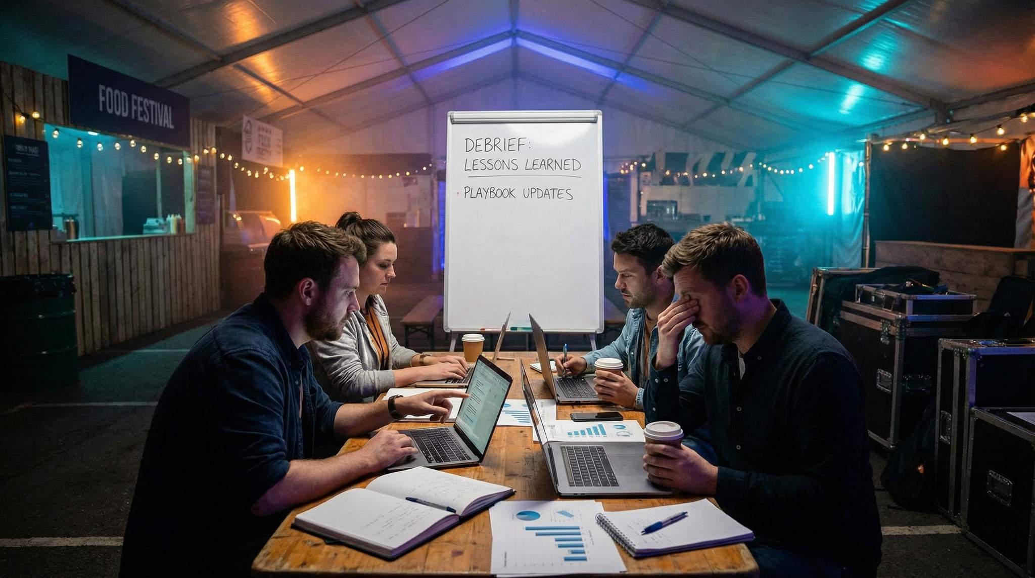 After-Action Reviews & Playbook Updates: How Structured Debriefs Strengthen Your Next Food Festival