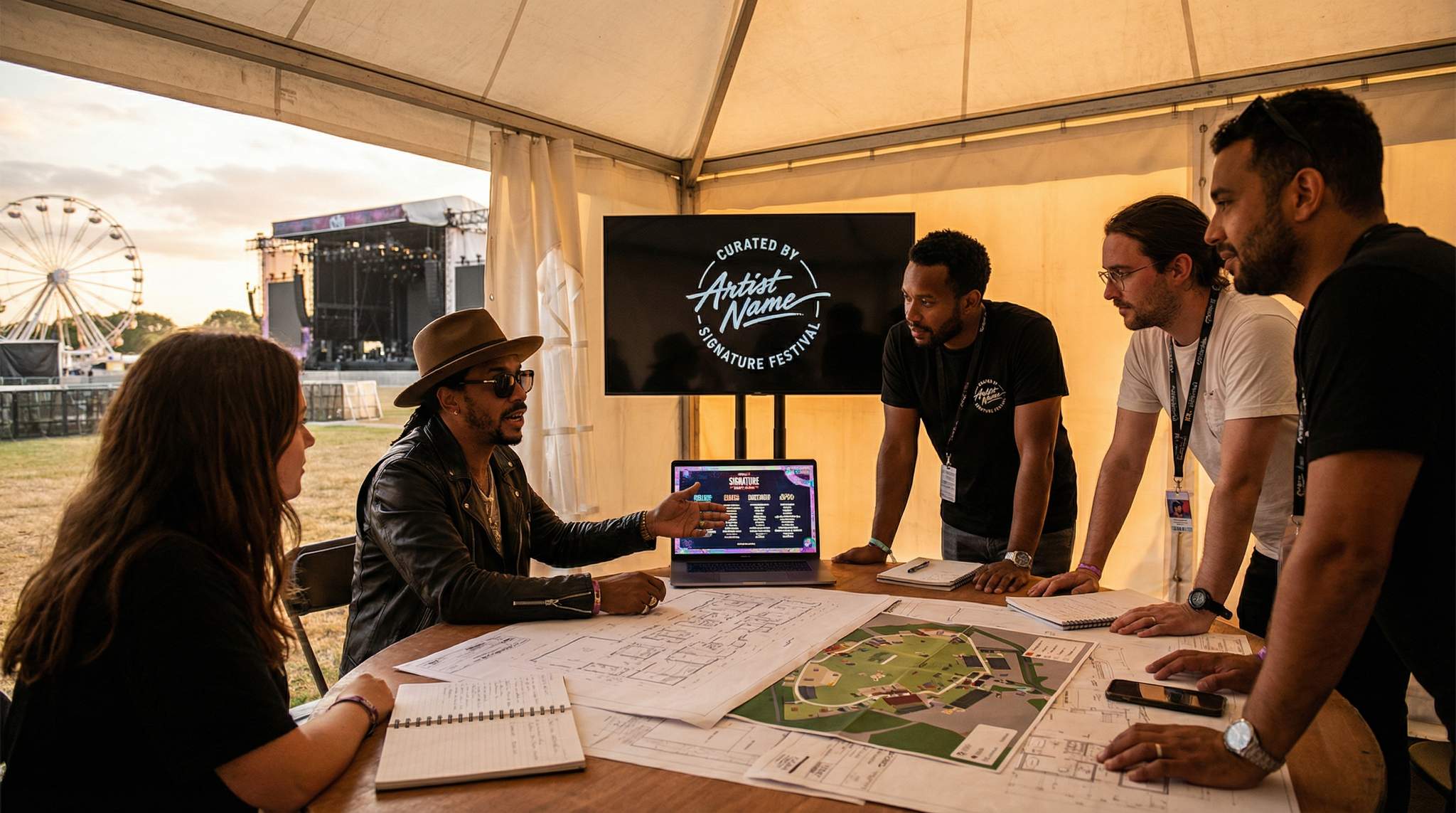 Artist-Curated Festivals: Collaborating with Stars to Create Signature Events