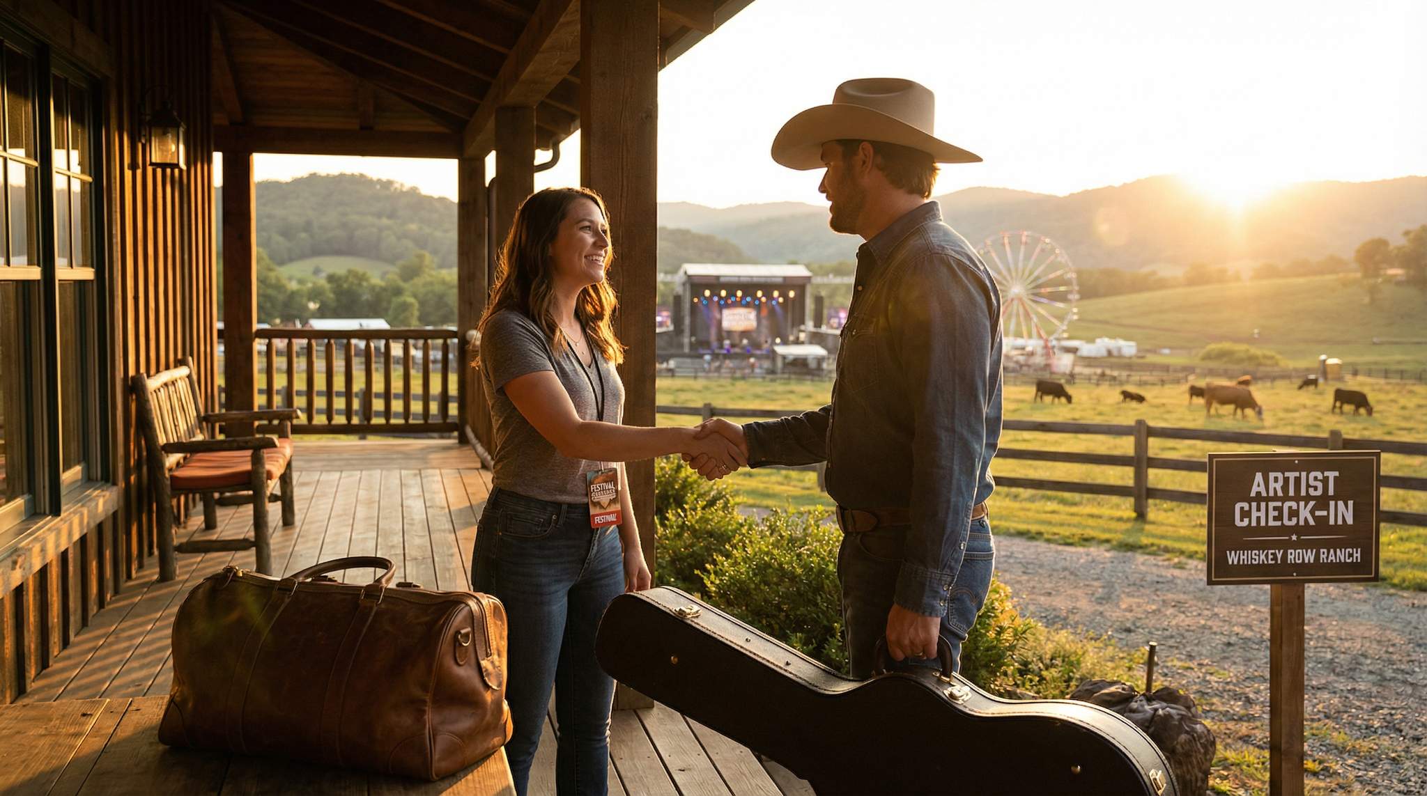 Artist Relations at Country Music Festivals: Travel, Hospitality & Ranch Stays