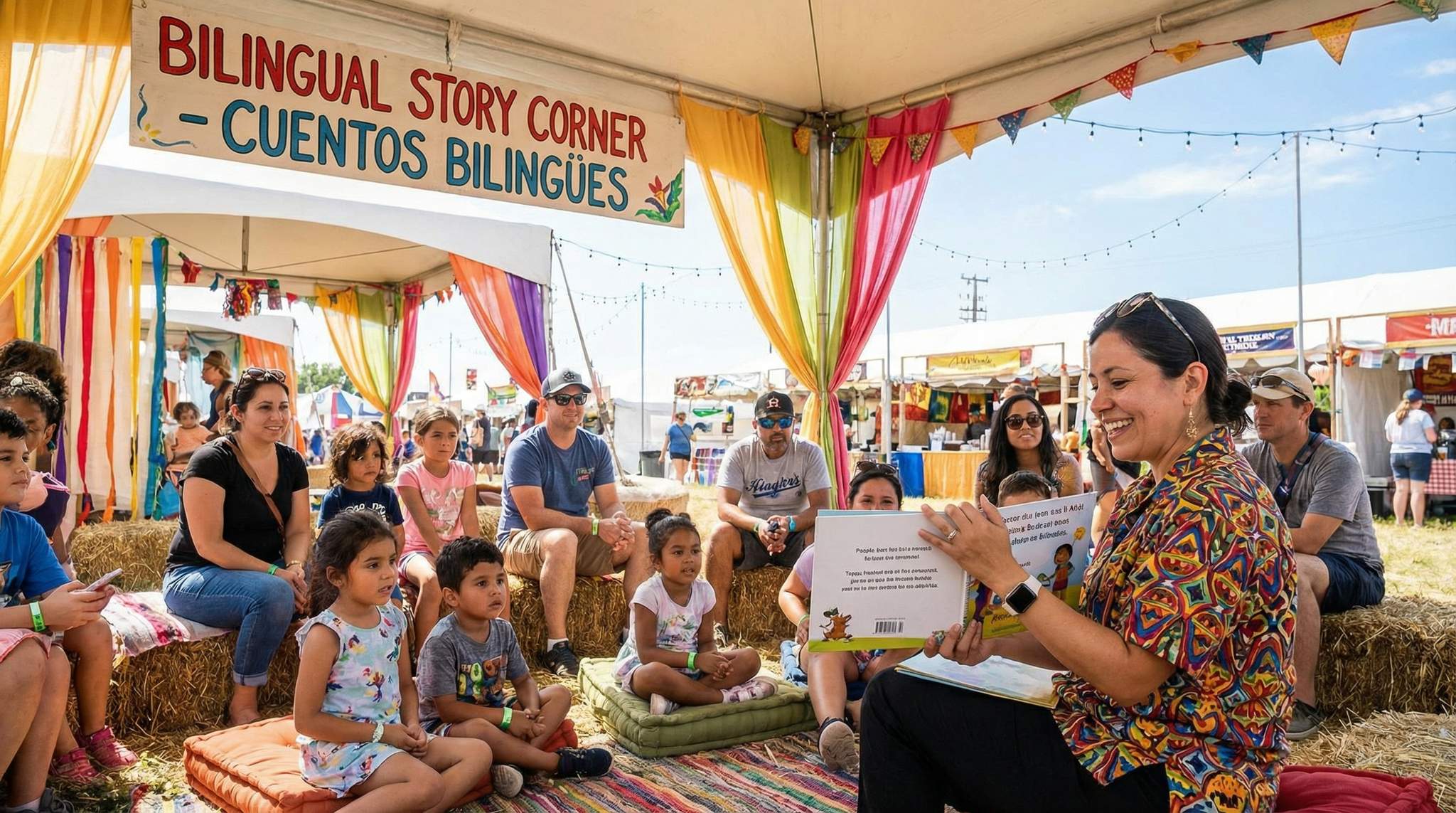 Bilingual & Multilingual Story Corners: Building Belonging at Family Festivals
