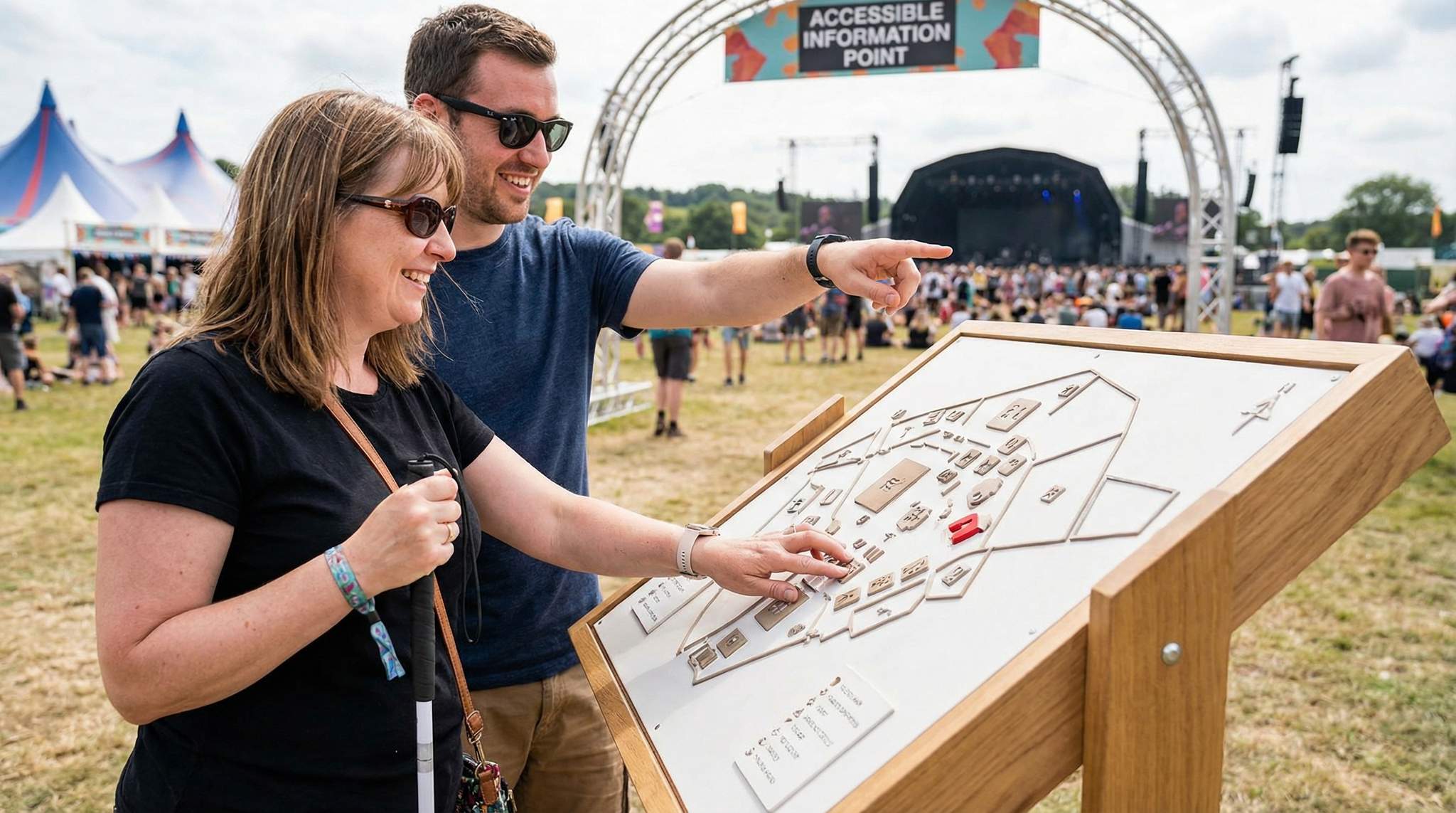 Blind and Low-Vision Friendly Festivals: Ensuring an Inclusive Experience for Visually Impaired Attendees