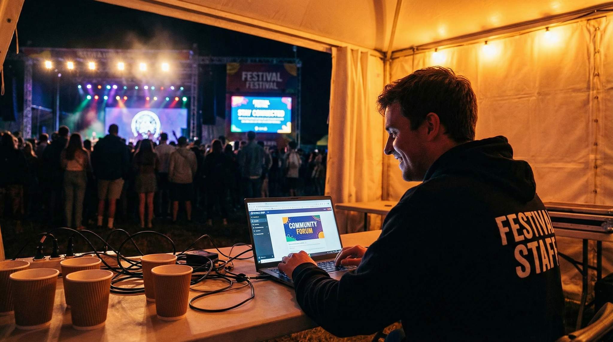 Building a Festival Fan Community Online: Moderation and Year-Round Engagement
