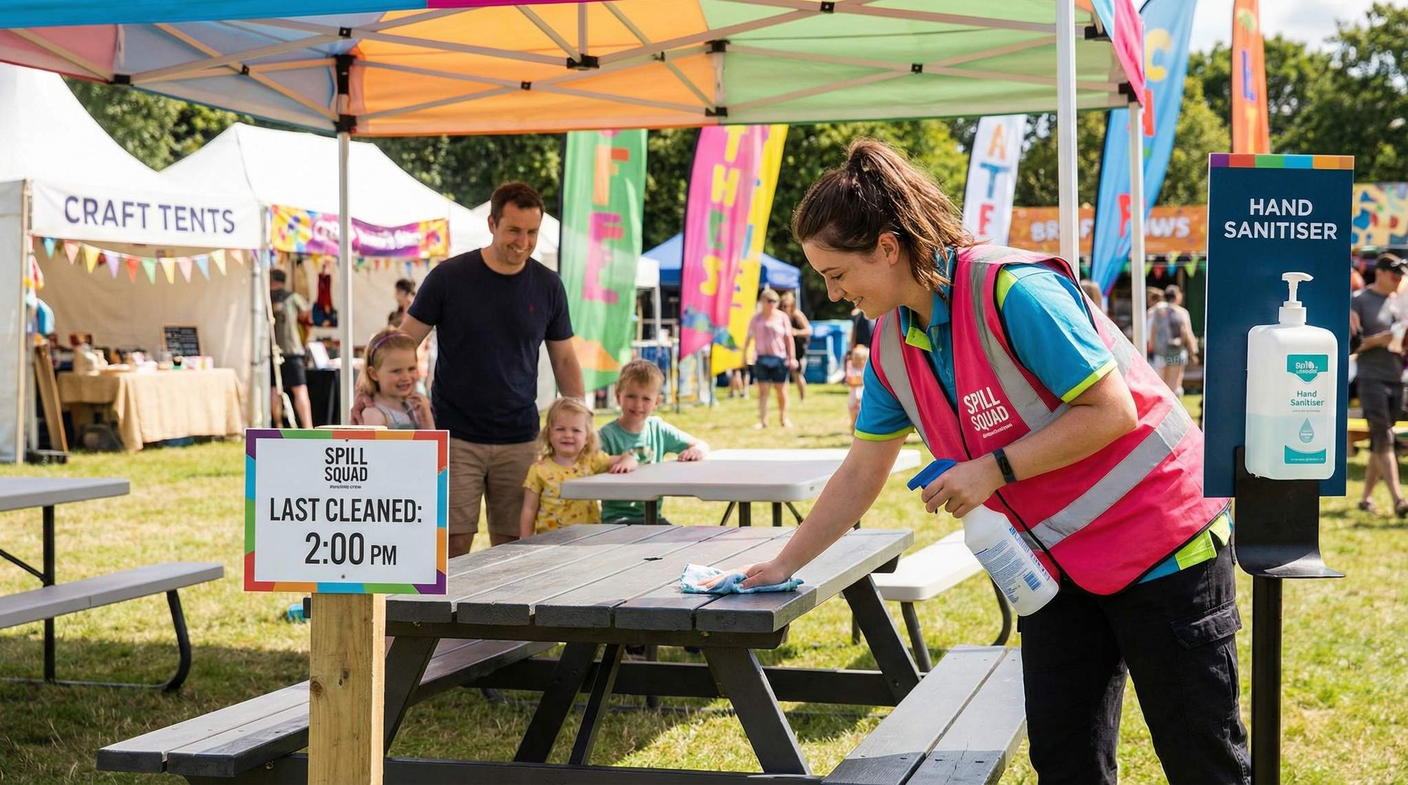 Make your family festival zone sparkle.
