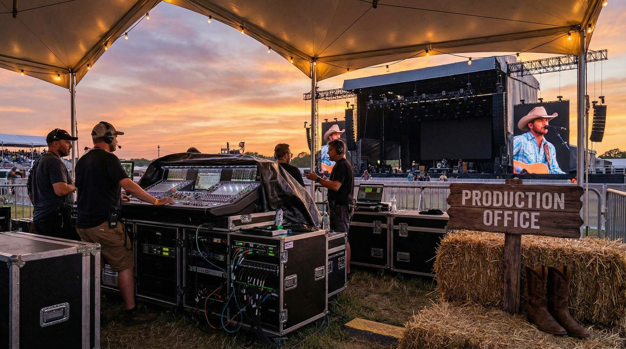 Plan a show-stopping country music festival that delights fans and boosts your hometown.
