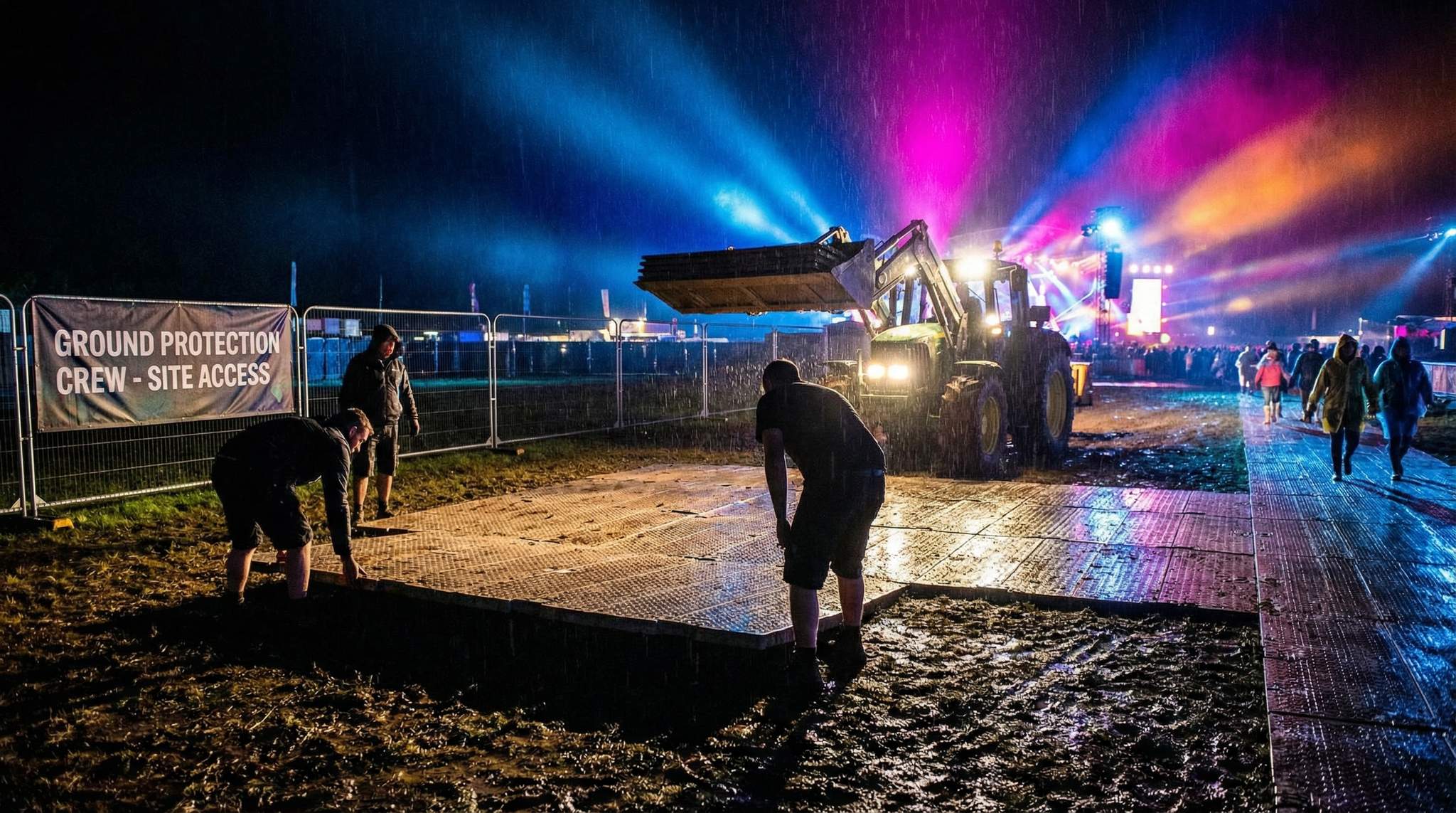 Dust, Mud, and Ground Protection at Festivals: Keeping Sites Safe and Sound