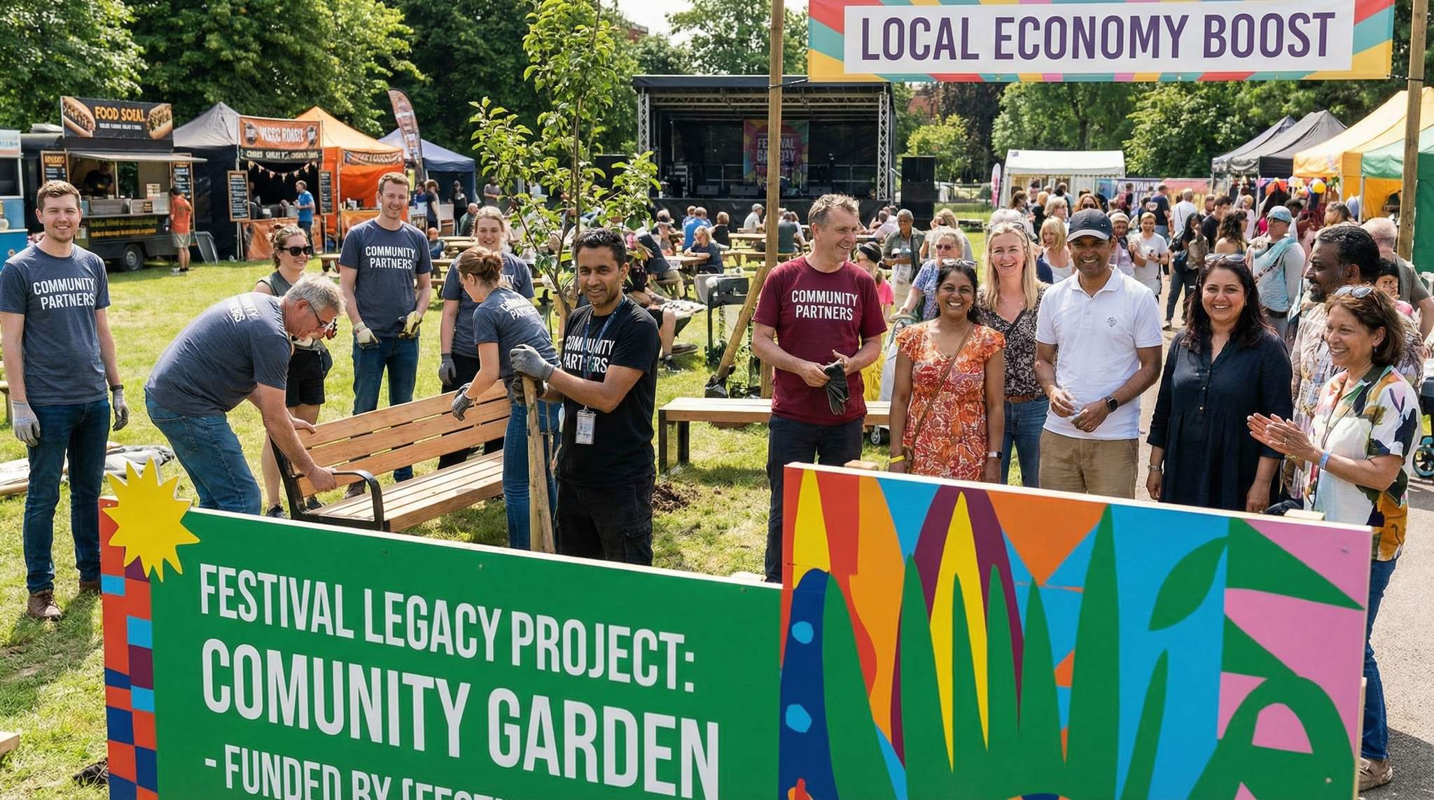 Economic Impact and Legacy Projects: How Festivals Build Community Goodwill