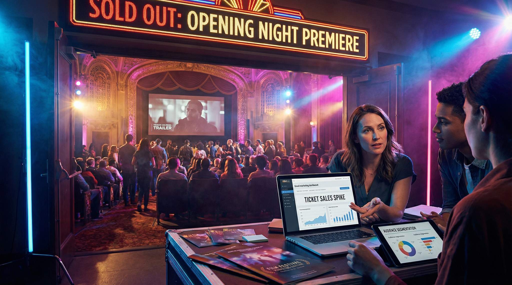Email That Sells Seats: How Film Festivals Can Fill Theatres with Smarter Email Marketing
