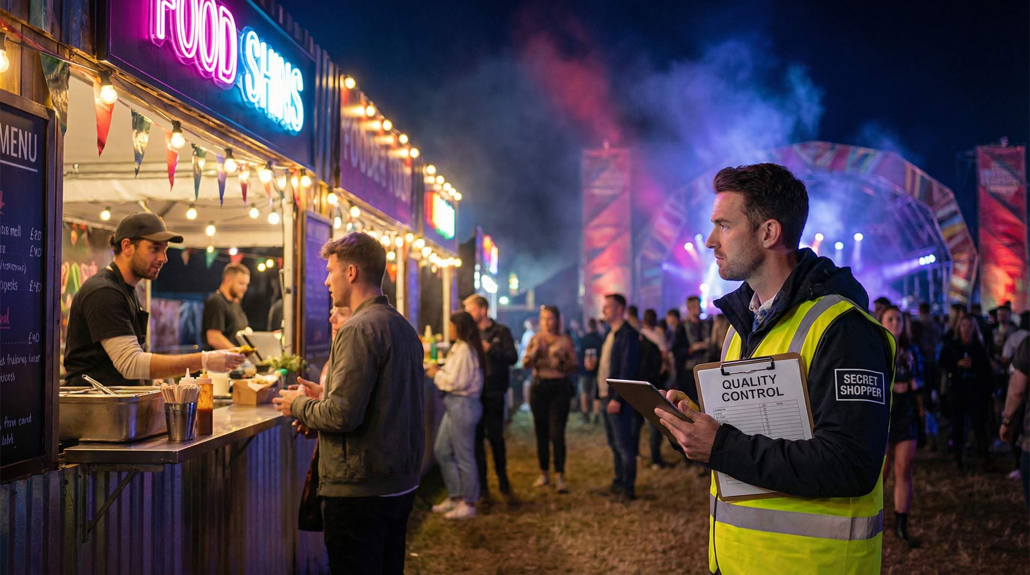 Ensuring Vendor Quality at Large-Scale Festivals: SLAs, Secret Shopping, and Consistency