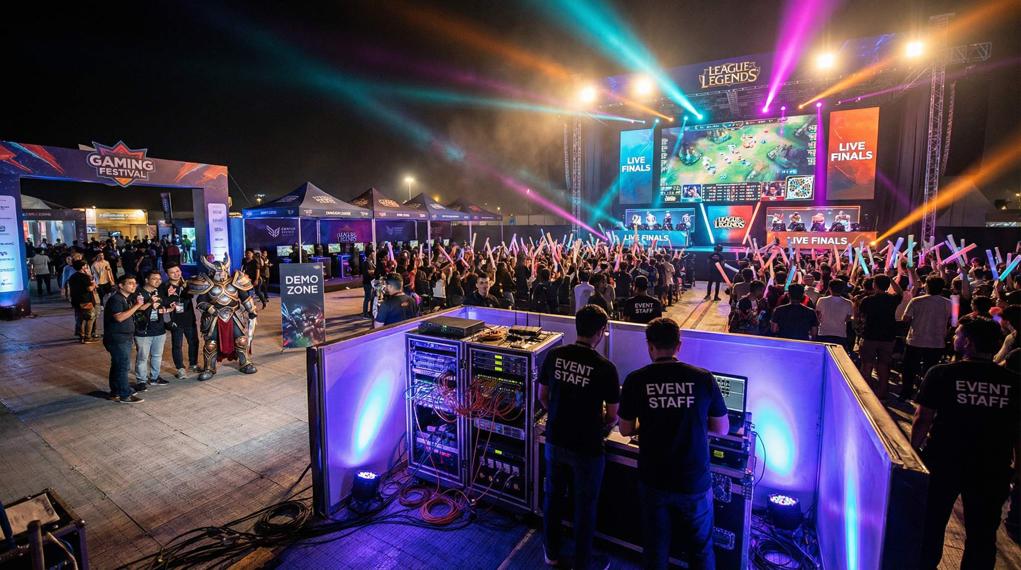Esports and Gaming Festivals: Unique Production Challenges and Fan Engagement