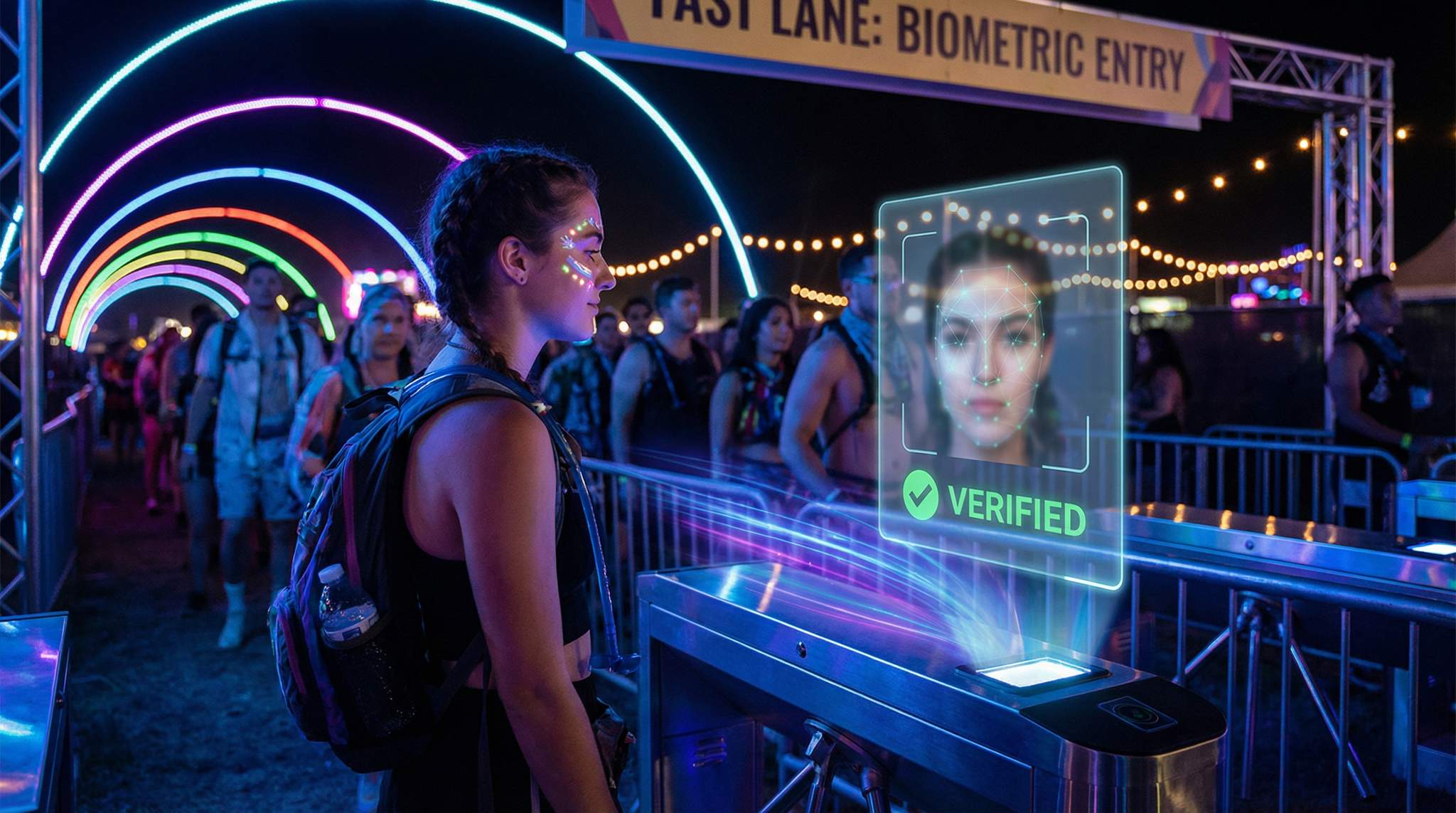 Facial Recognition at Festival Entrances: Efficiency Boost or Privacy Risk?