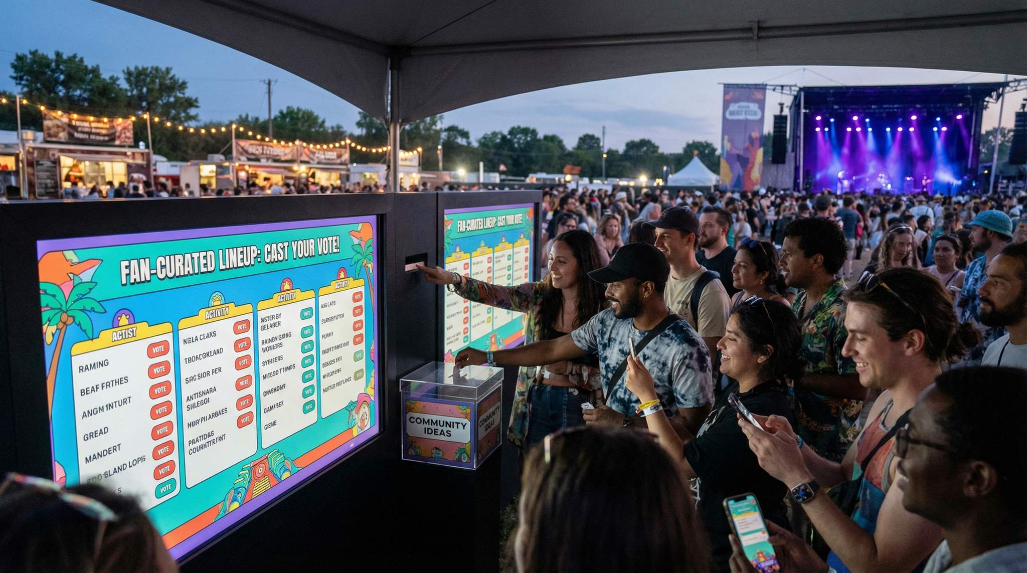 Fan-Curated Festival Elements: Involving Attendees in Designing the Experience