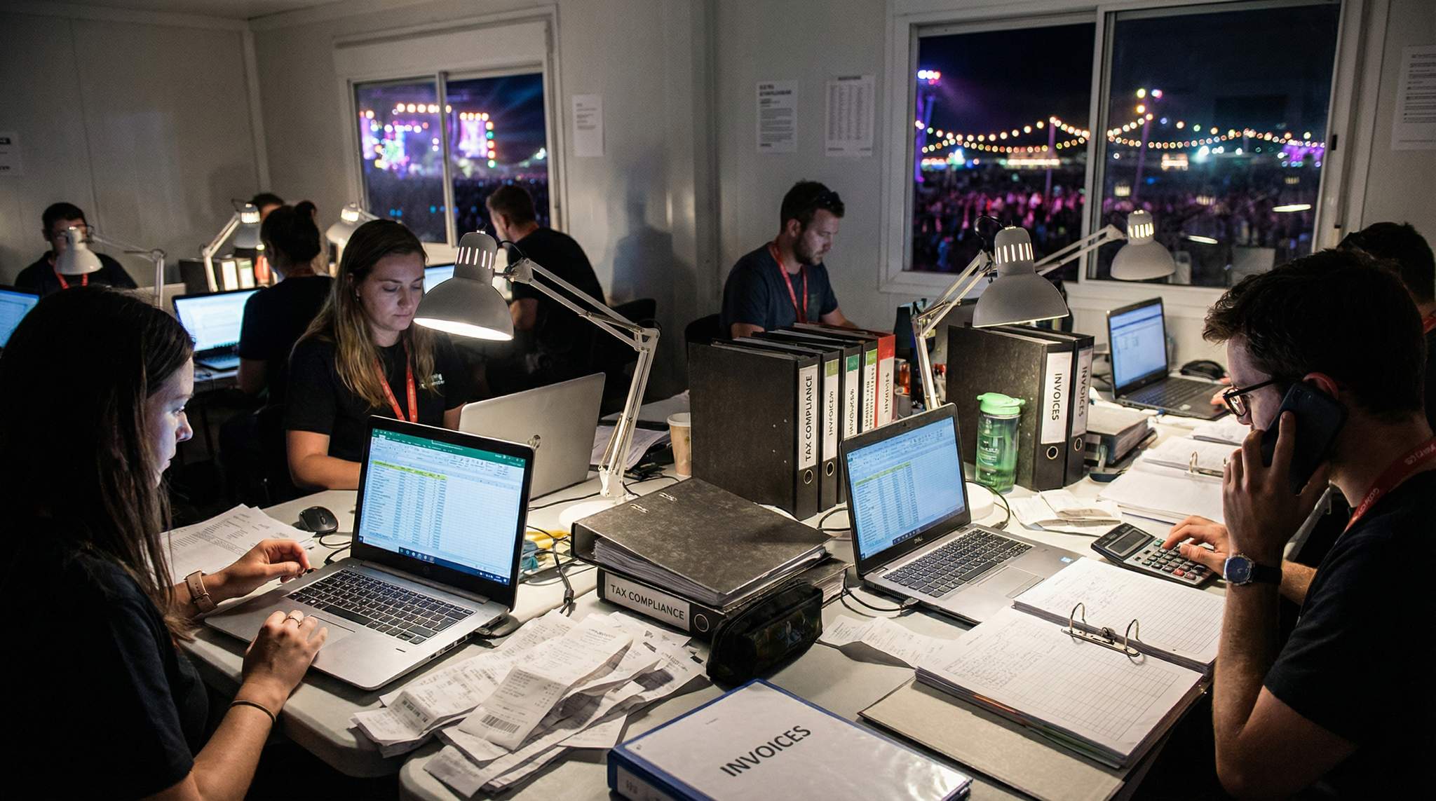 Festival Accounting & Tax Compliance 101: Keeping Your Books Clean and Legal