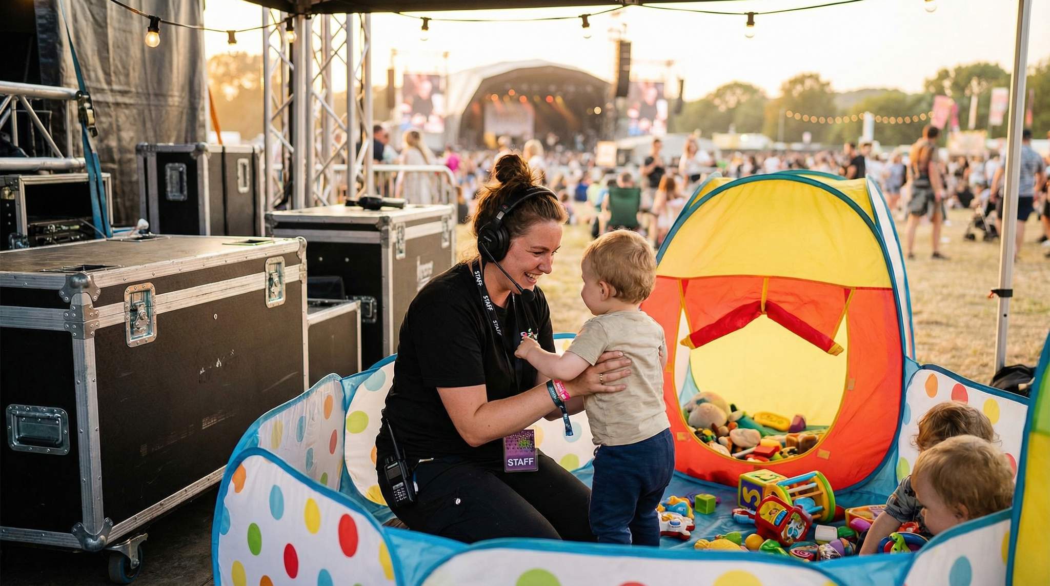 Festival Crew Childcare: Supporting Staff with Families at Your Event