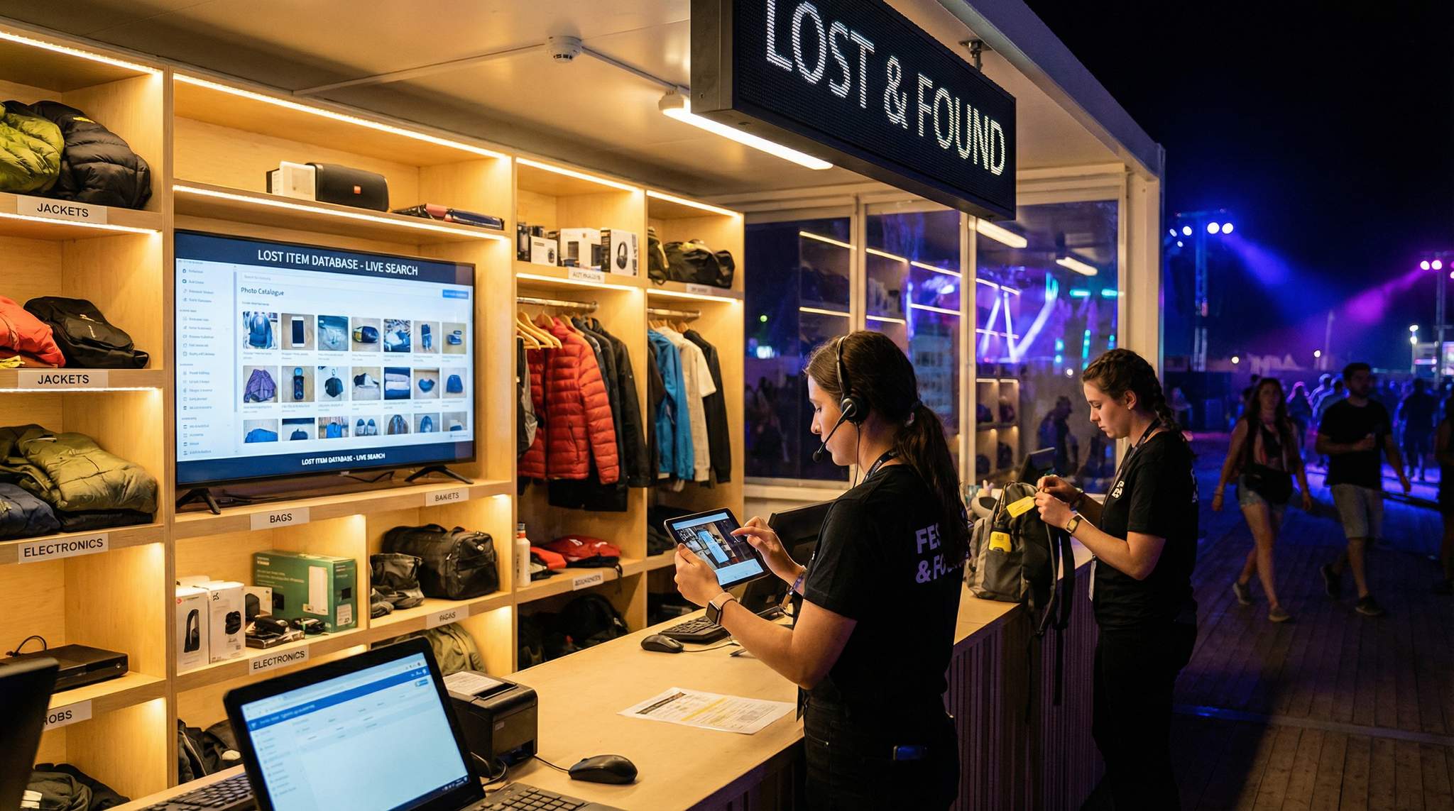 Festival Lost & Found Systems That Actually Work