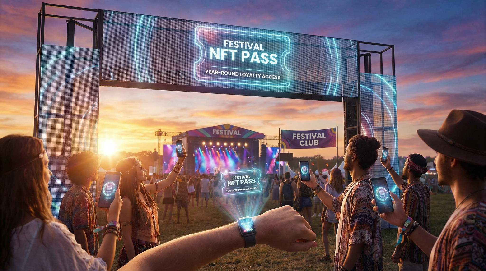 Festival NFT Memberships: Building Year-Round Loyalty with Blockchain