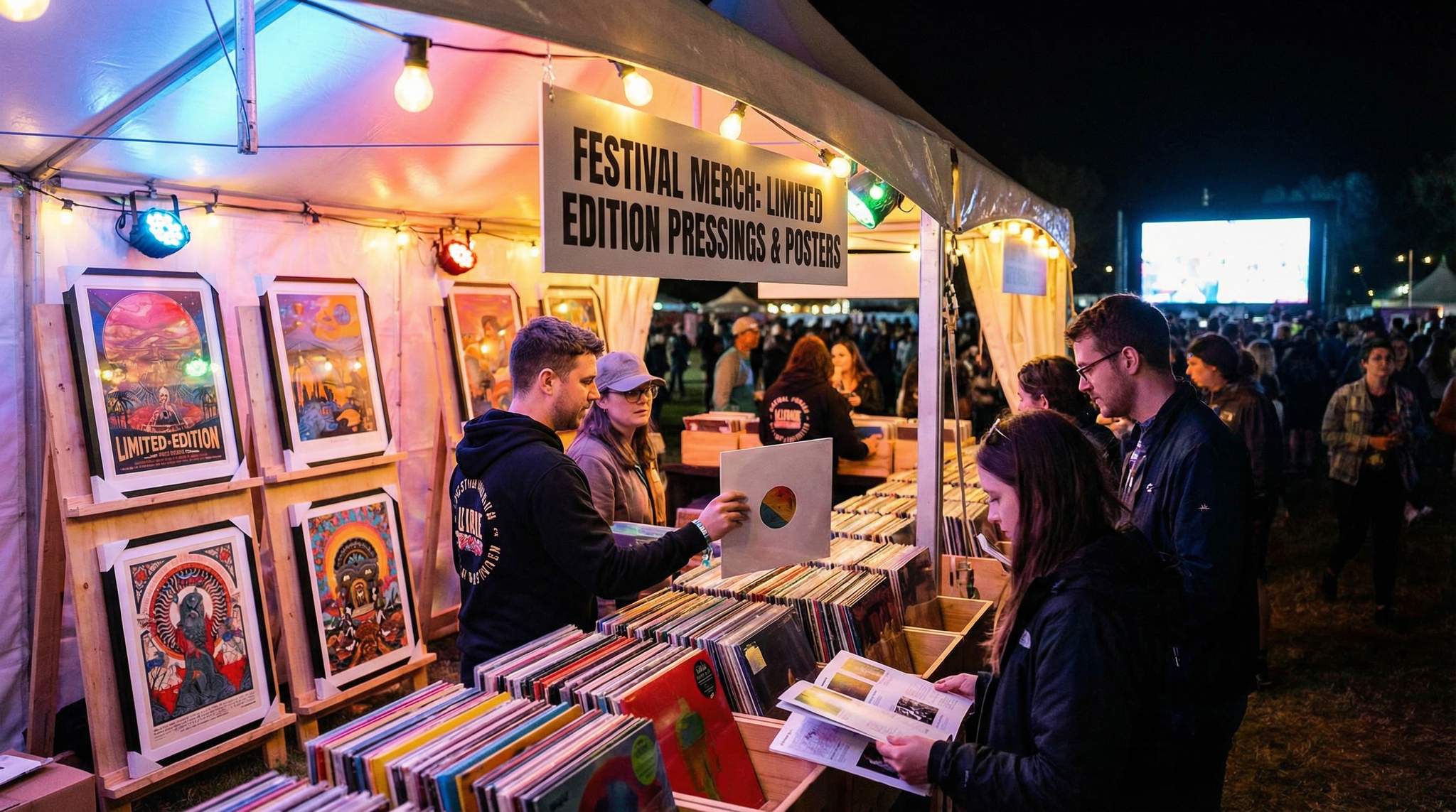 Festival Retail & Merch: From Posters to Limited Pressings