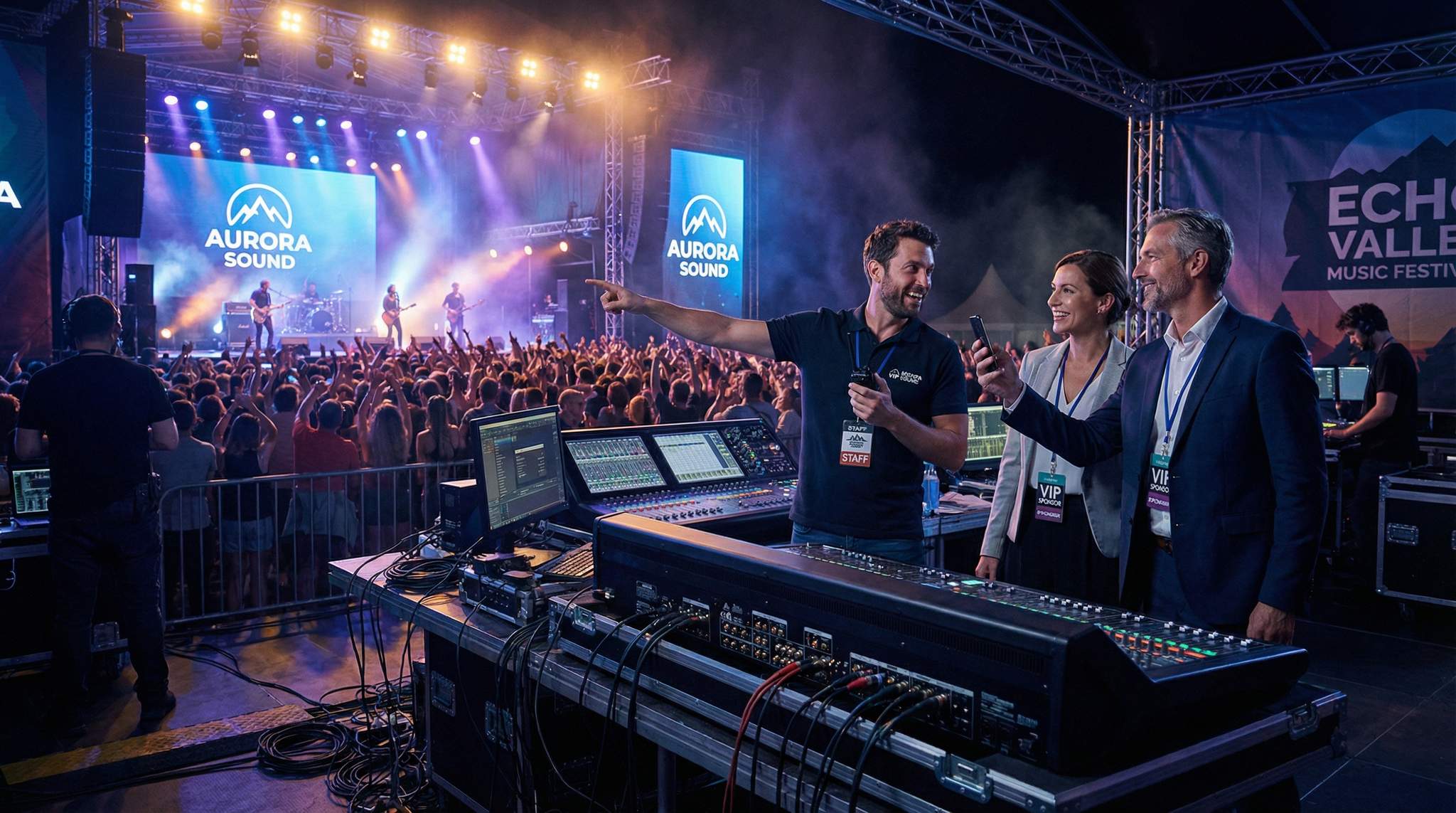 Concise backstage tours, warm hospitality, and real-time updates — discover festival strategies that wow sponsors, respect their time, and earn brand love.
