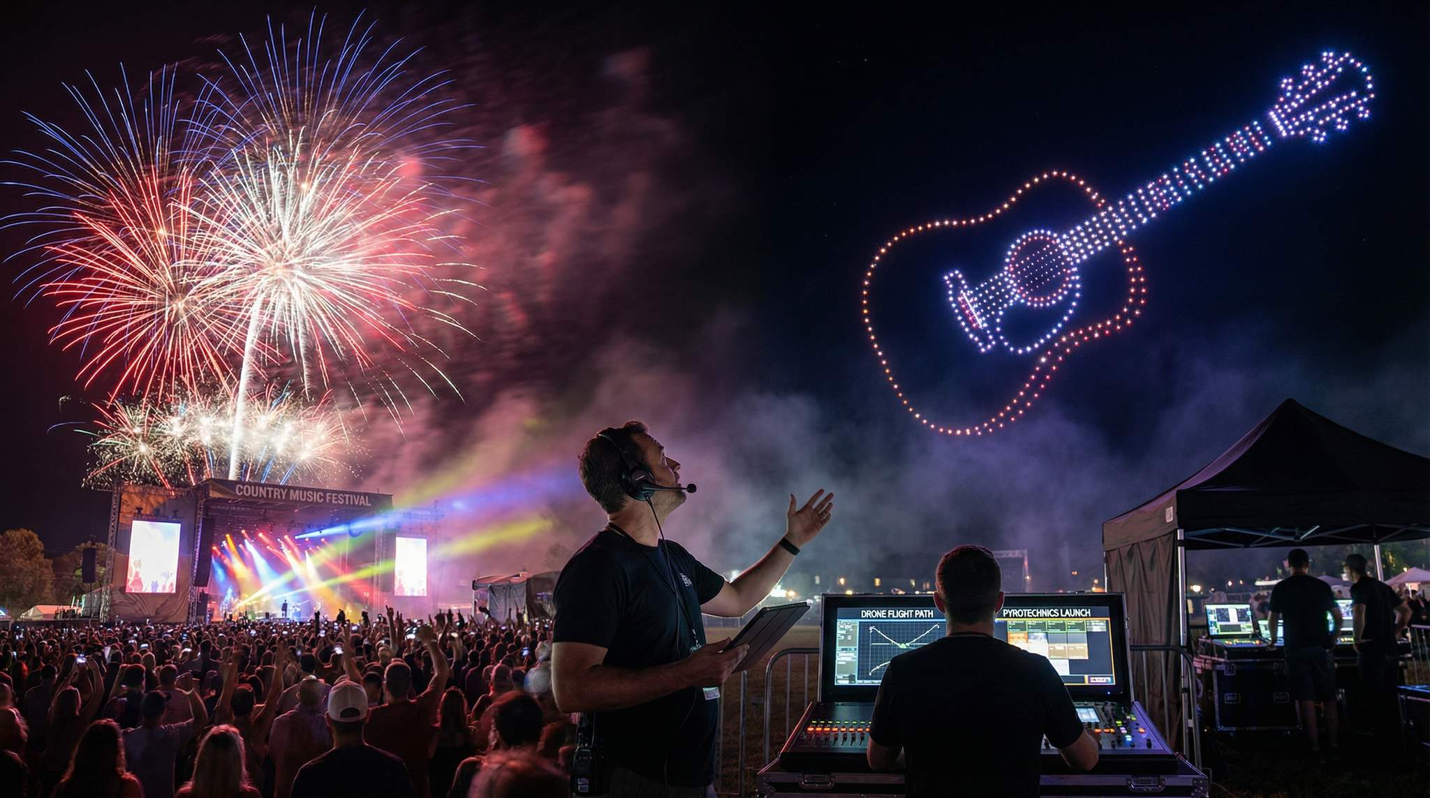 Fireworks vs Drones: Festival Night Finale Choices