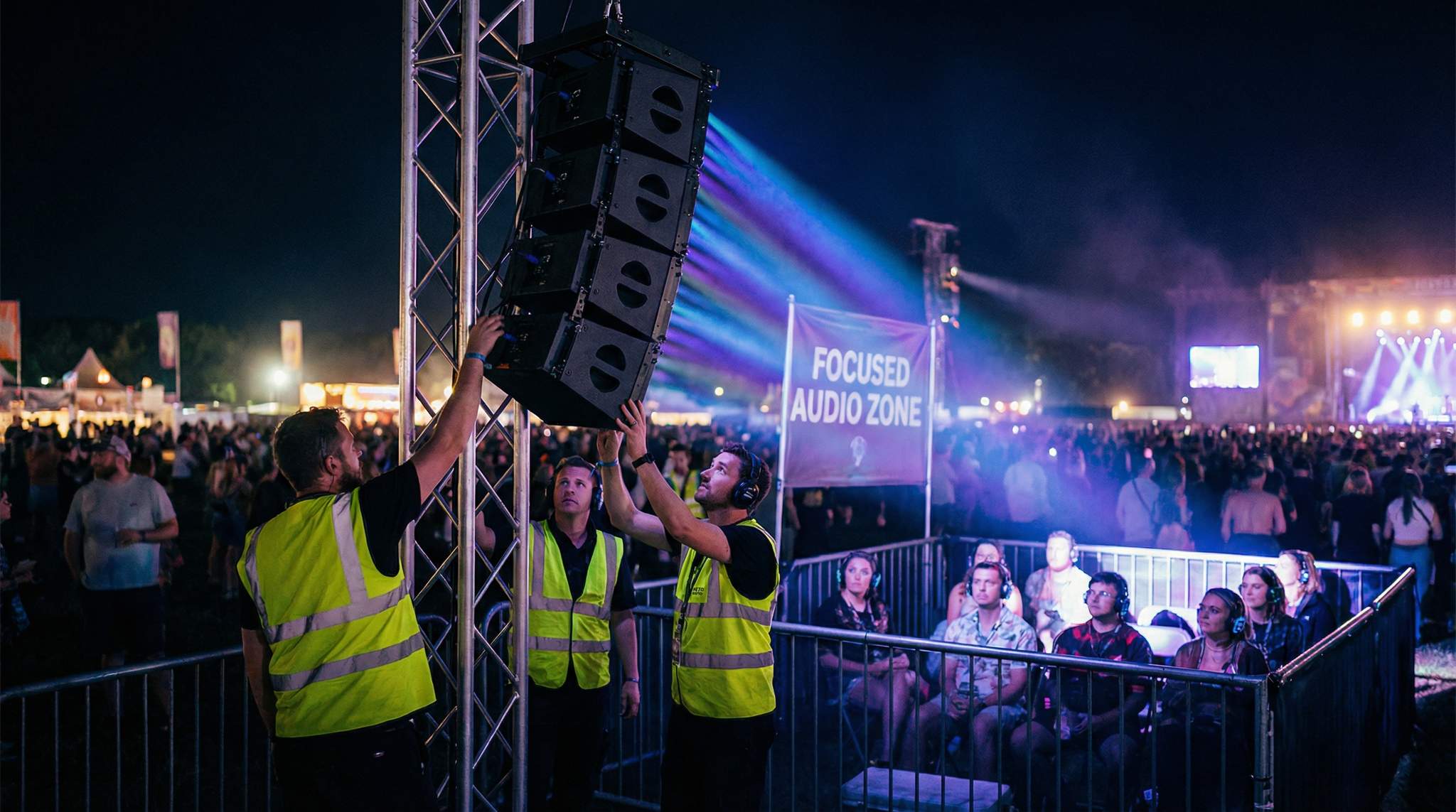 Learn how cutting-edge directional speakers can transform your festival’s sound.
