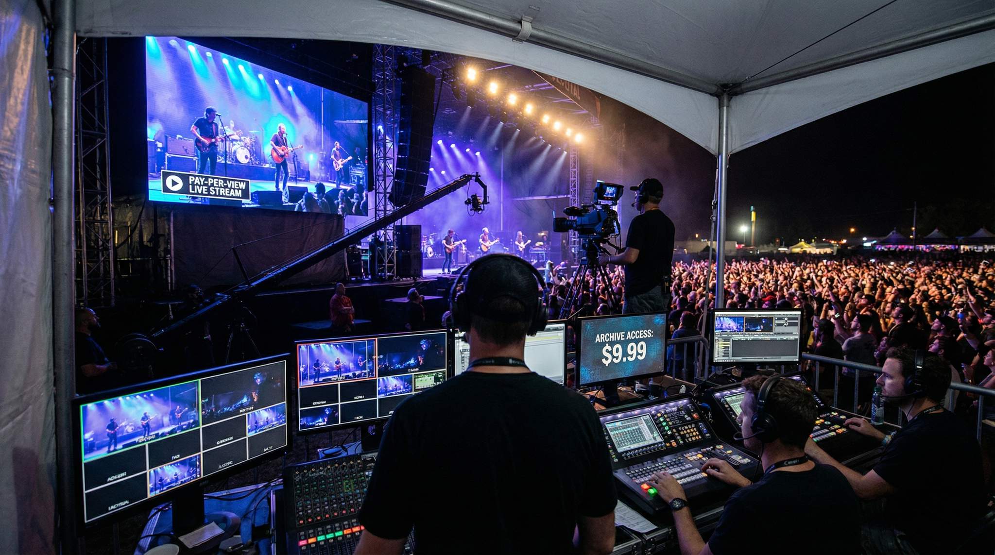 From Stage to Screen: Monetizing Festival Live Streams and Archives