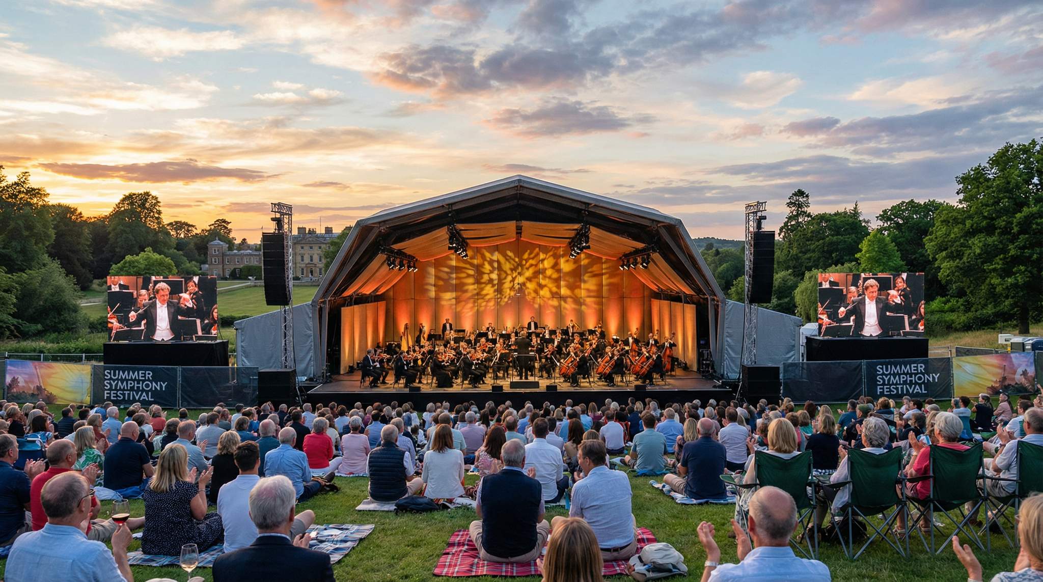 Bring symphonic grandeur outdoors.
