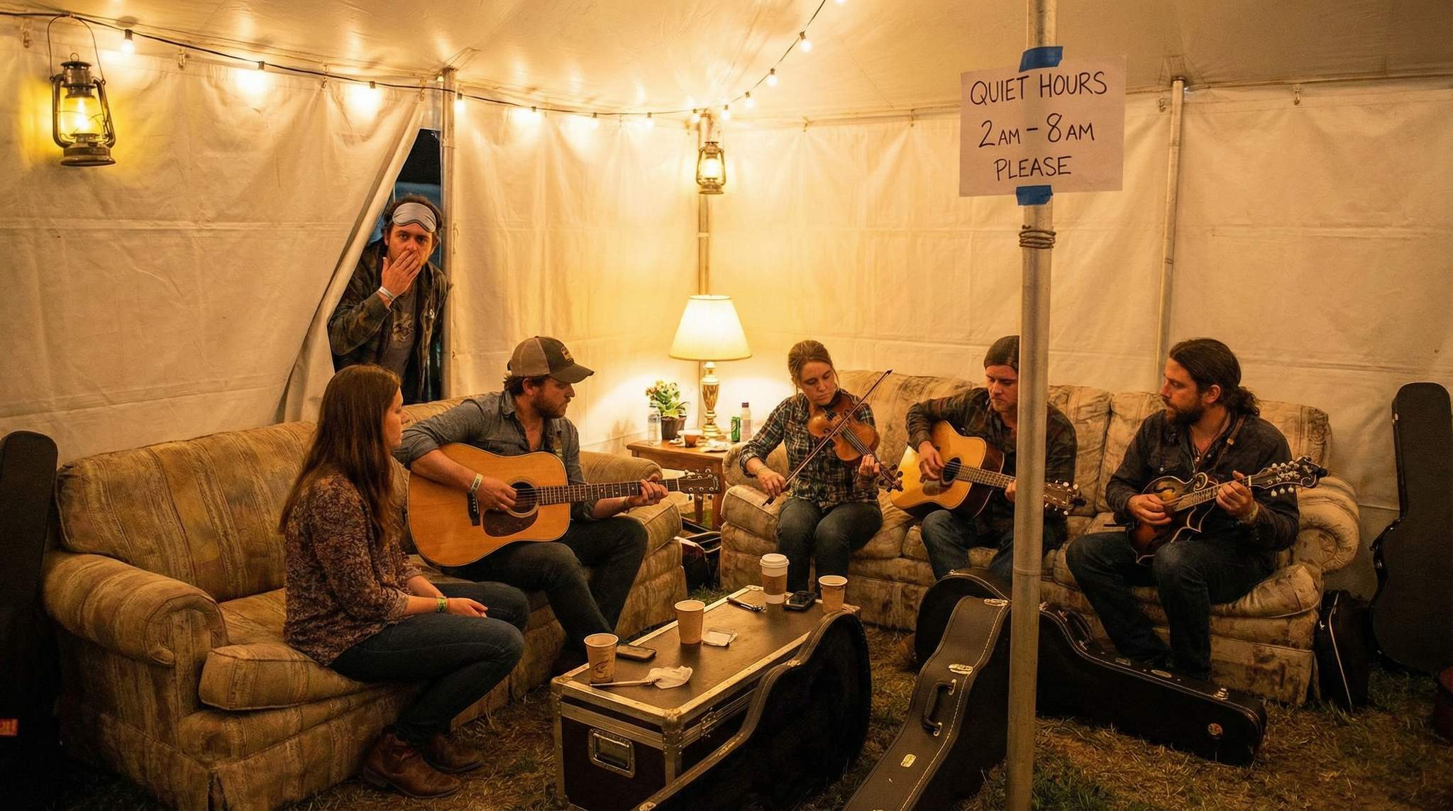 Greenroom Etiquette for Jam-Ready Artists at Folk Festivals