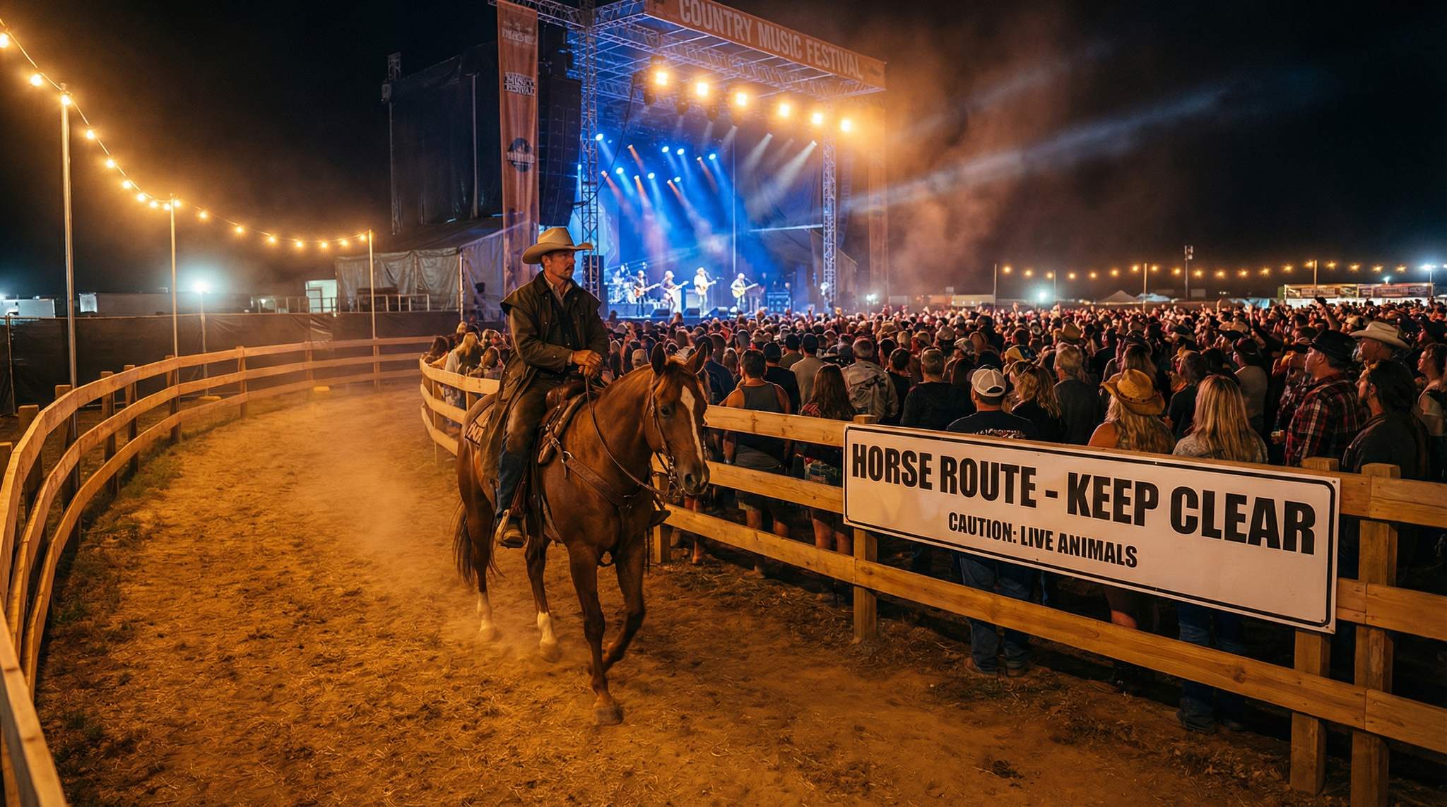 Horses at Festivals: Manage With Care