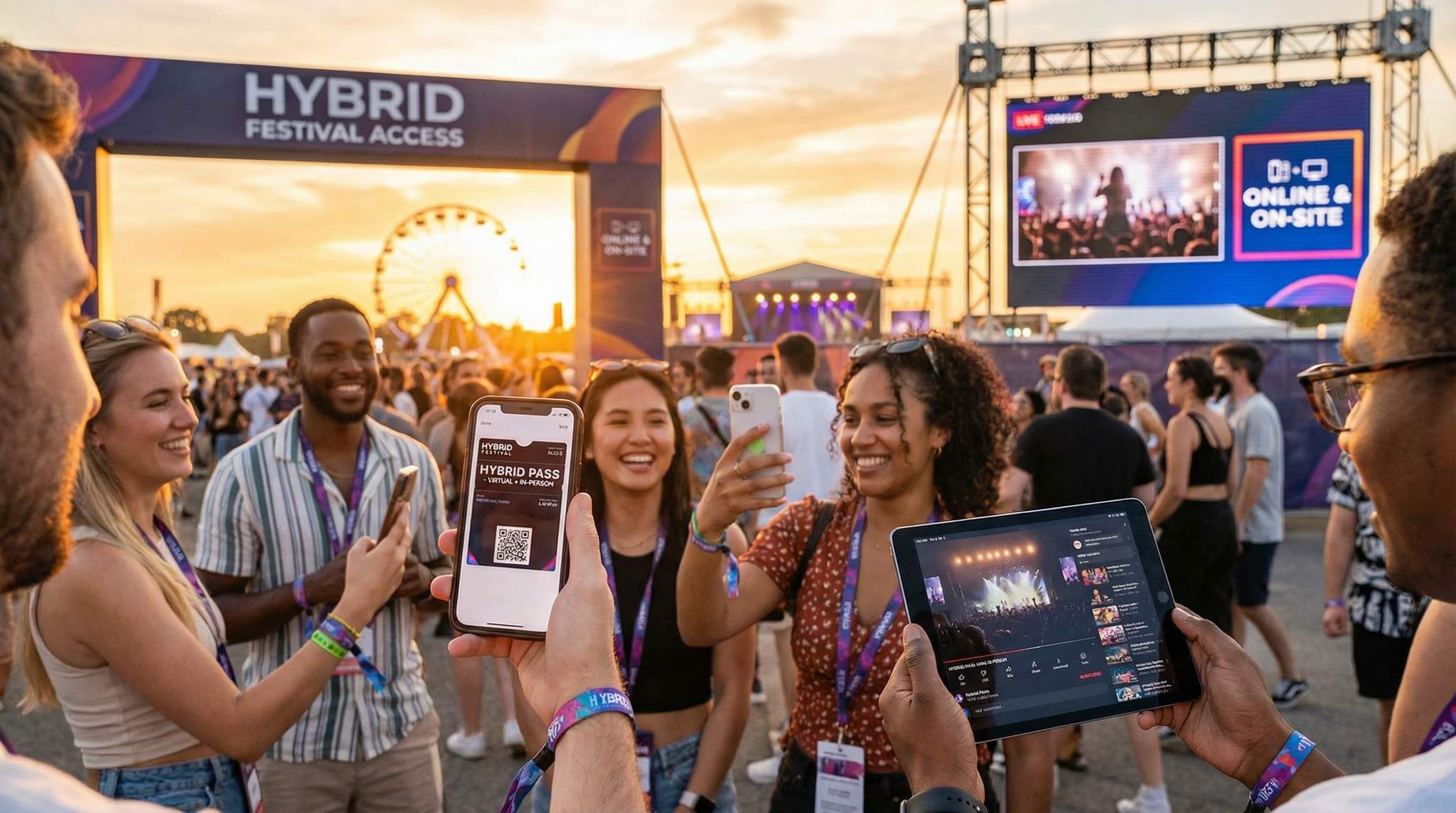 Hybrid Festival Ticketing: Bundling In-Person and Virtual Access