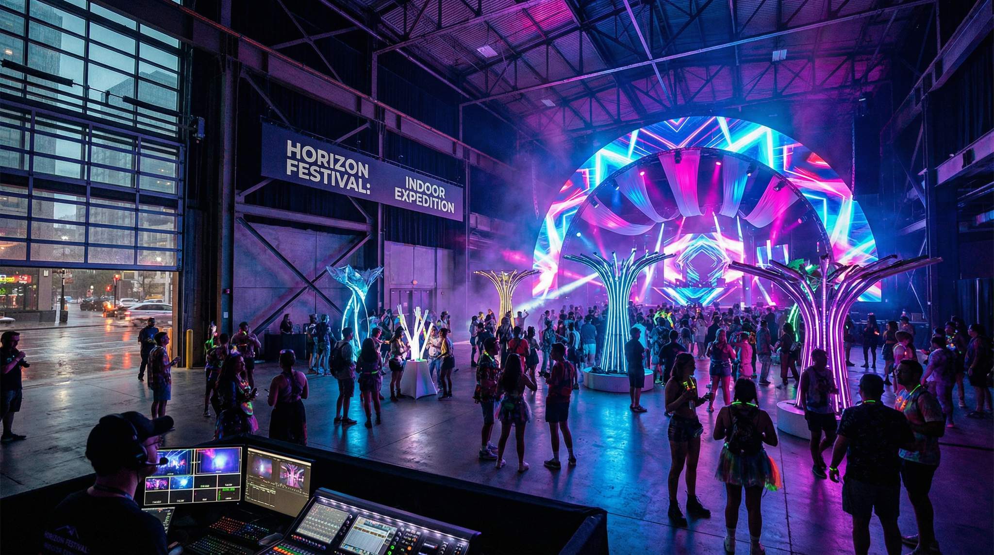 Inside-Out Festivals: Transforming Convention Centers, Arenas, and Indoor Spaces into Immersive Festival Venues