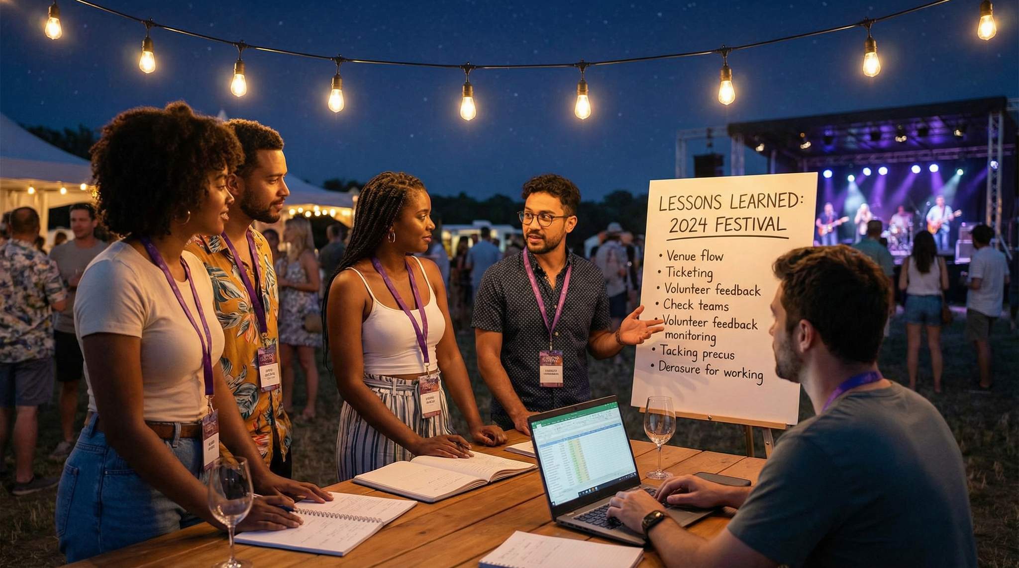 Lessons Learned & Playbook Updates: Making Next Year’s Wine Festival Even Better
