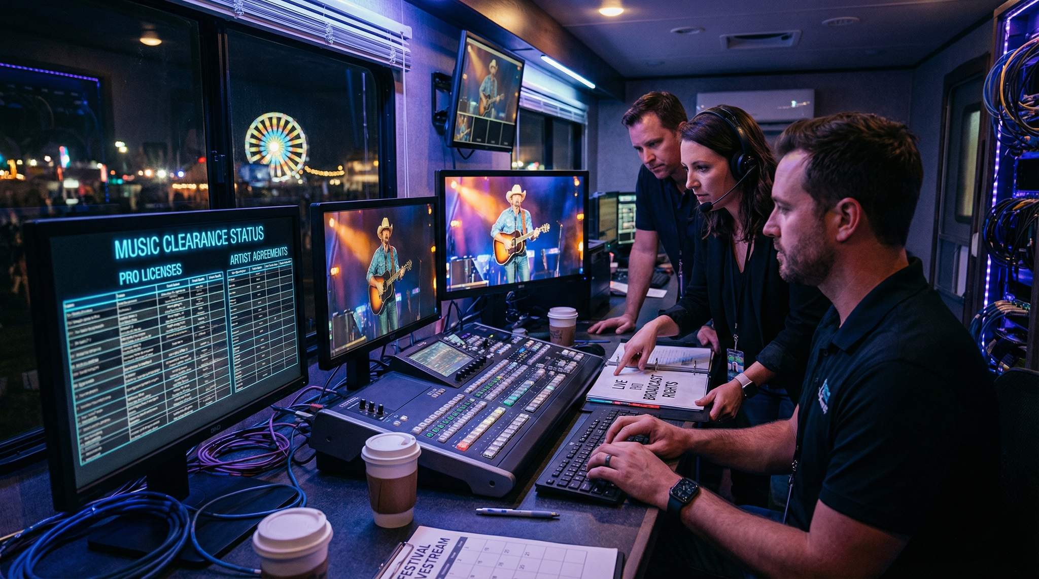 Live Festival Broadcast and VOD Rights Without Headaches