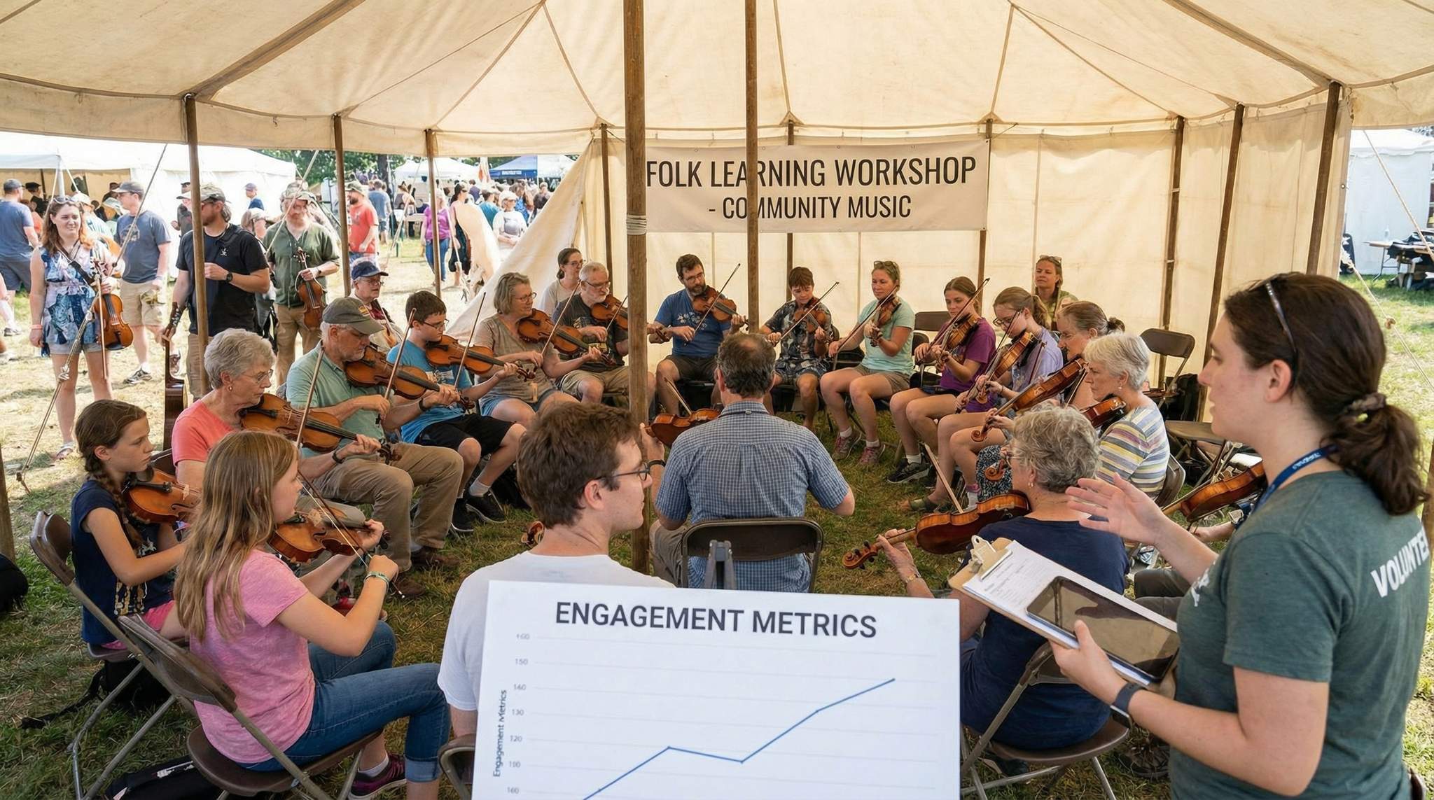 Metrics That Matter: Participation, Learning, and Community Impact at Folk Festivals