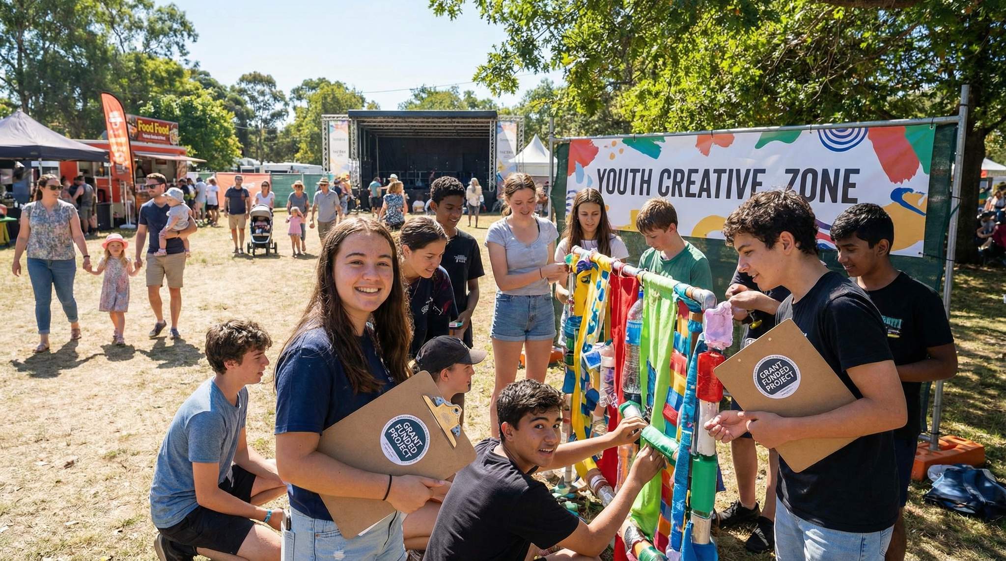 Micro-Grants for Youth-Led Festival Activations