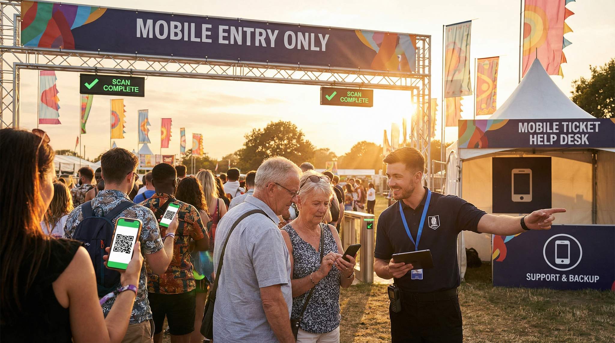 Mobile-Only Festival Ticketing: Ensuring a Smooth & Inclusive Transition