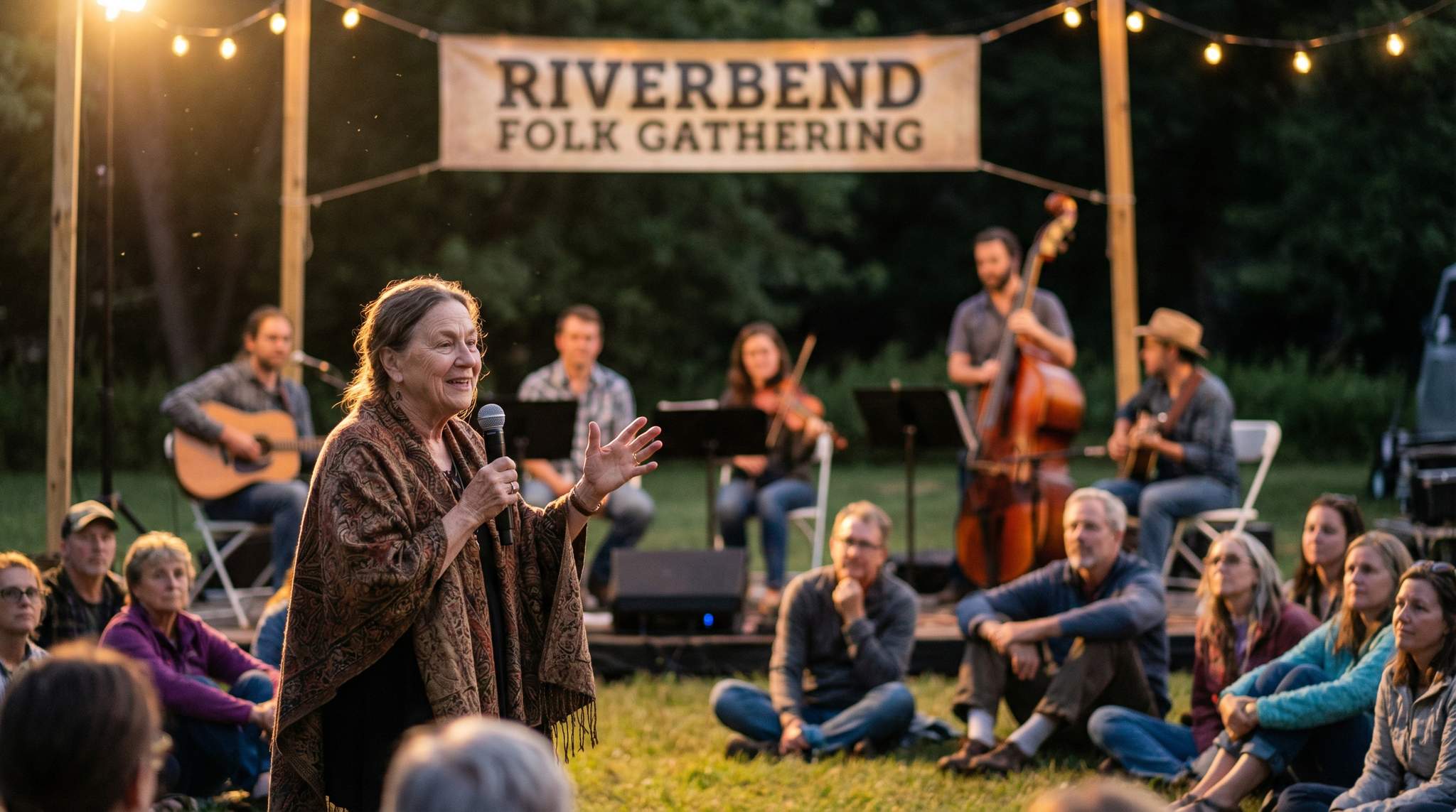 Narrators and Storytellers at Folk Festivals: Crafting Intros and Interludes