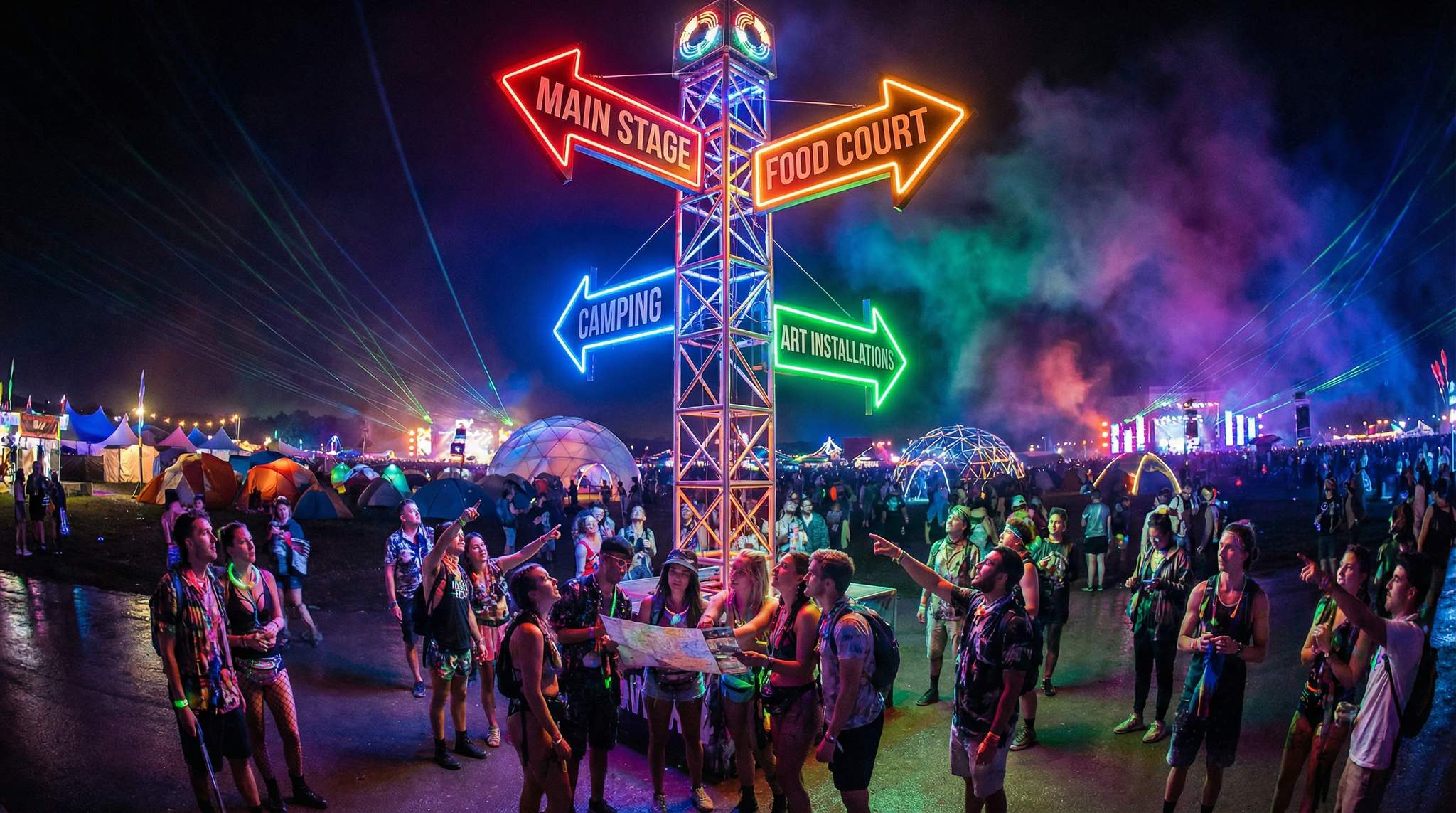 Massive festival site? No problem.
