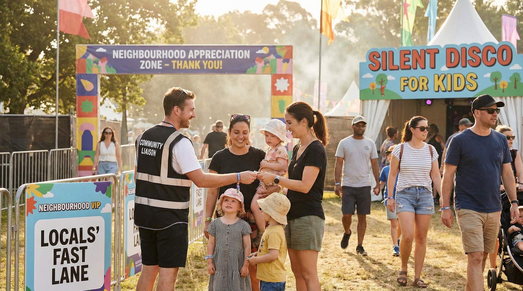 Neighbourhood Goodwill: Family-Friendly Festival Perks for Locals