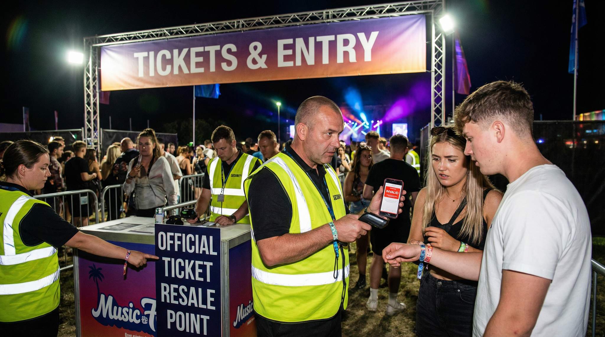 No Fakes Allowed: Preventing Ticket Fraud and Scalping at Festivals