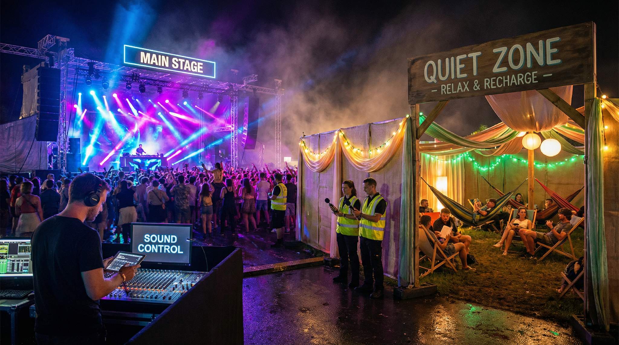 Noise, Music & Quiet Zones: How Cultural Festivals Balance Sound and Silence