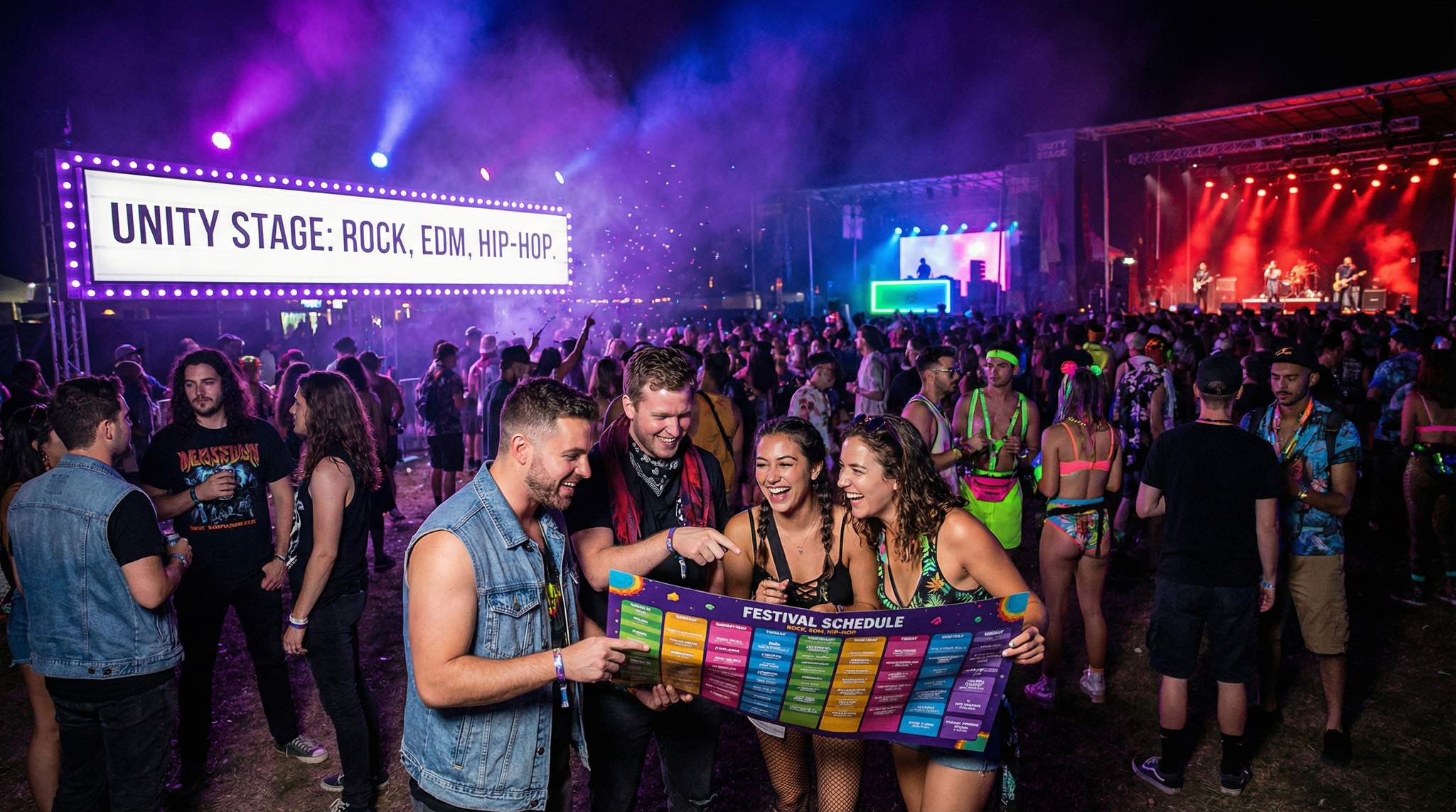 One Festival, Many Genres: Crafting a Cohesive Vibe for Multi-Genre Events